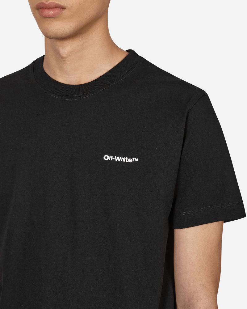 Off-White Outline Diag Slim T-Shirt Black - Slam Jam® Official Store
