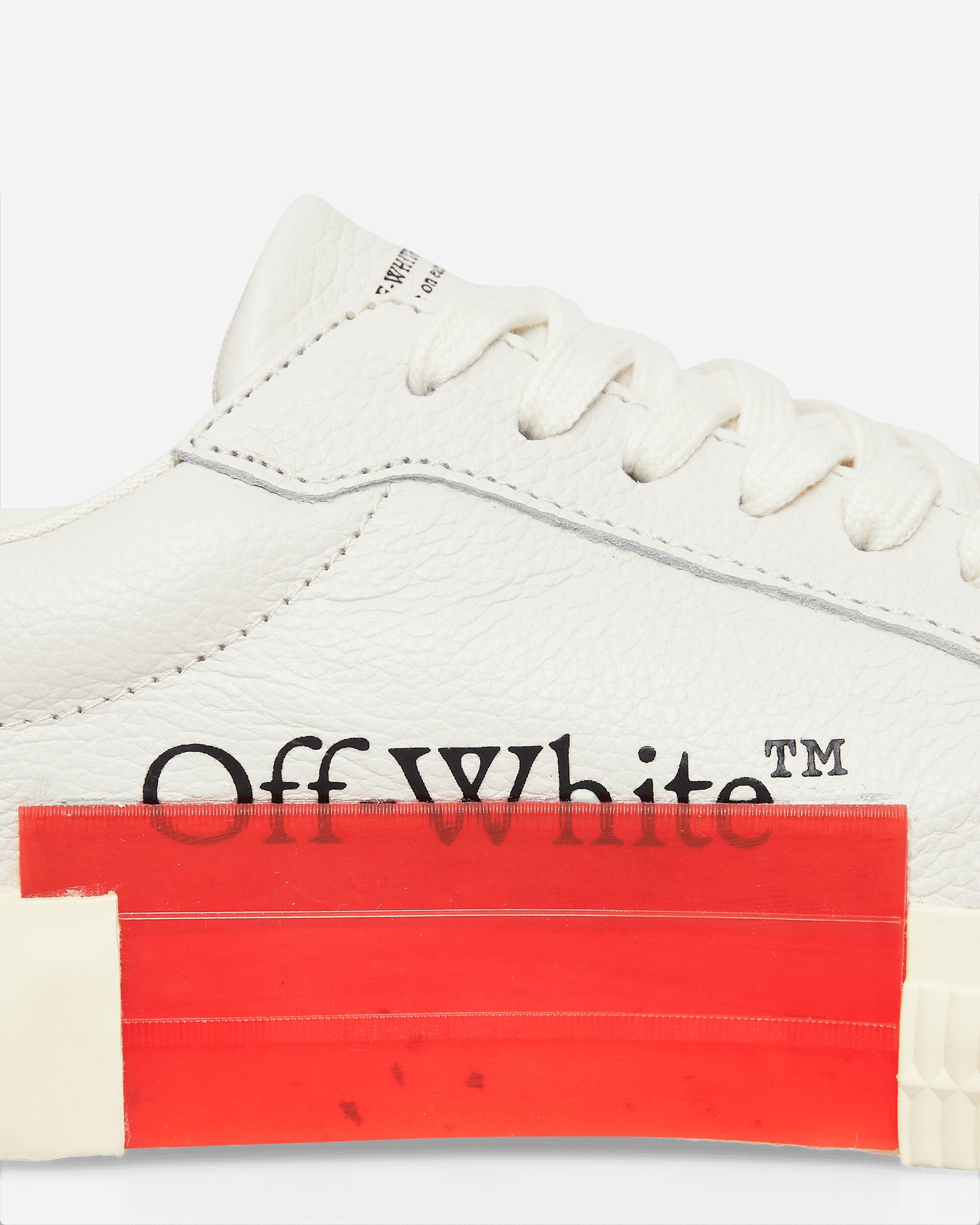 Vulcanized Sneakers in White - Off White