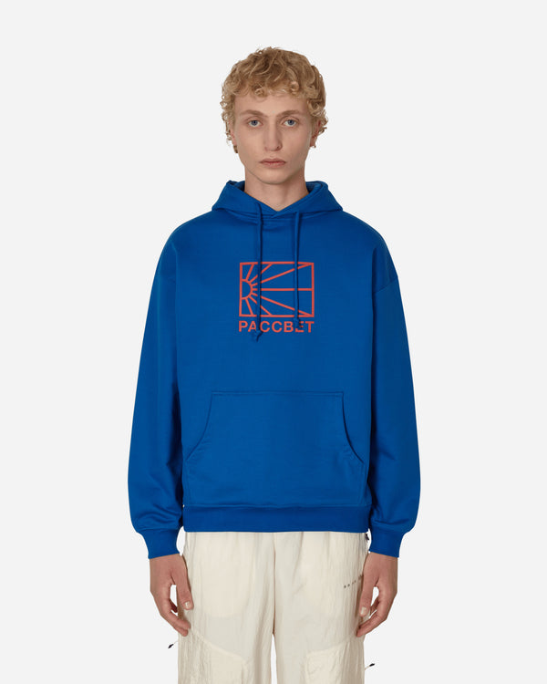 Paccbet - Big Logo Hooded Sweatshirt Blue
