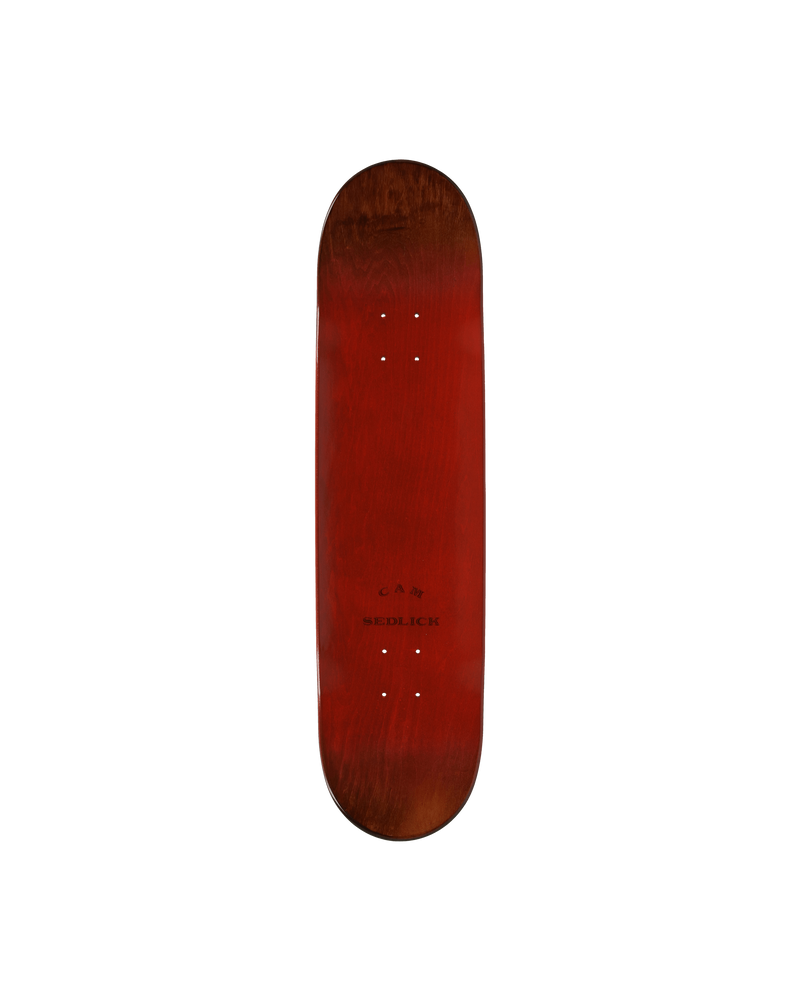 Paccbet 8.25 Red/Wood Skateboarding Decks PACC8SK03 1
