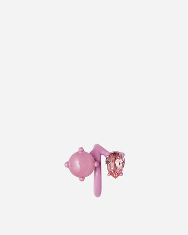 Panconesi Wmns Corolla Ear Cuff Pink Jewellery Earrings F23-EA006-S 4