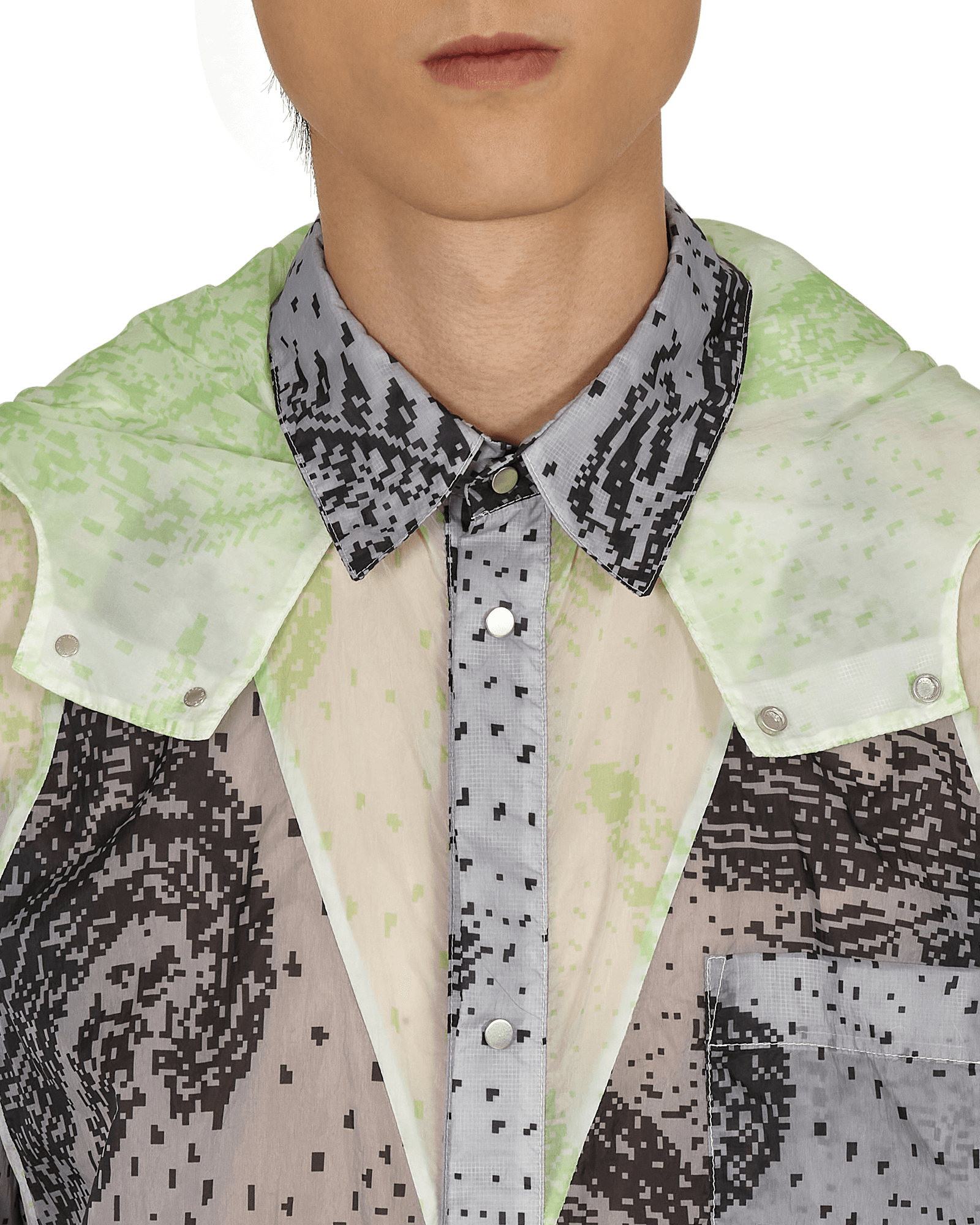 Paria Farzaneh Spearmint Multi T-Shirts Shortsleeve PFT0050 001