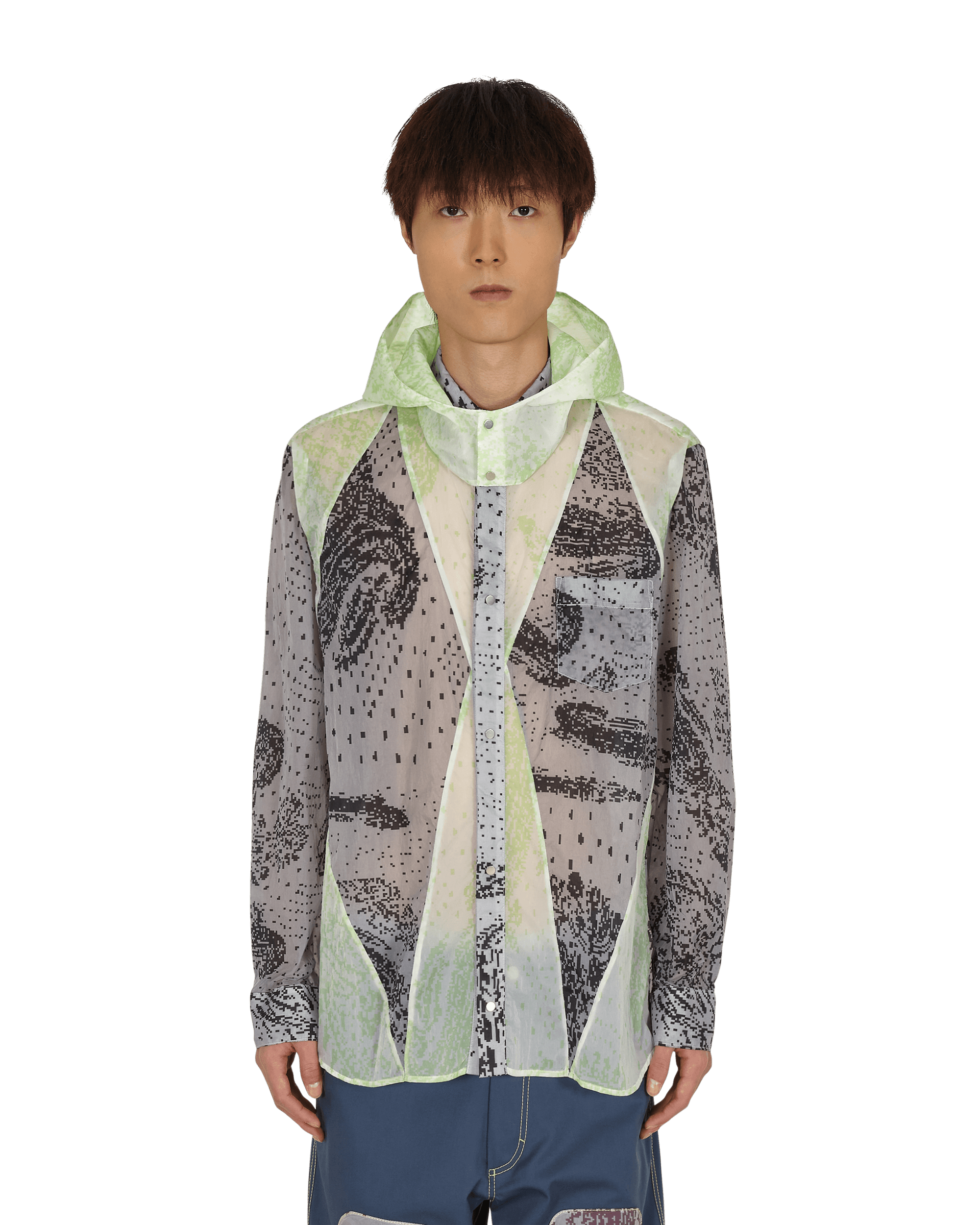 Paria Farzaneh Spearmint Multi T-Shirts Shortsleeve PFT0050 001