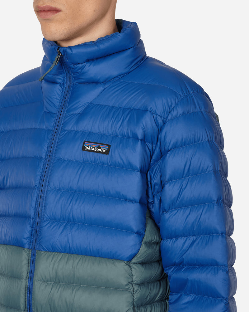 Patagonia down sweater discount blue