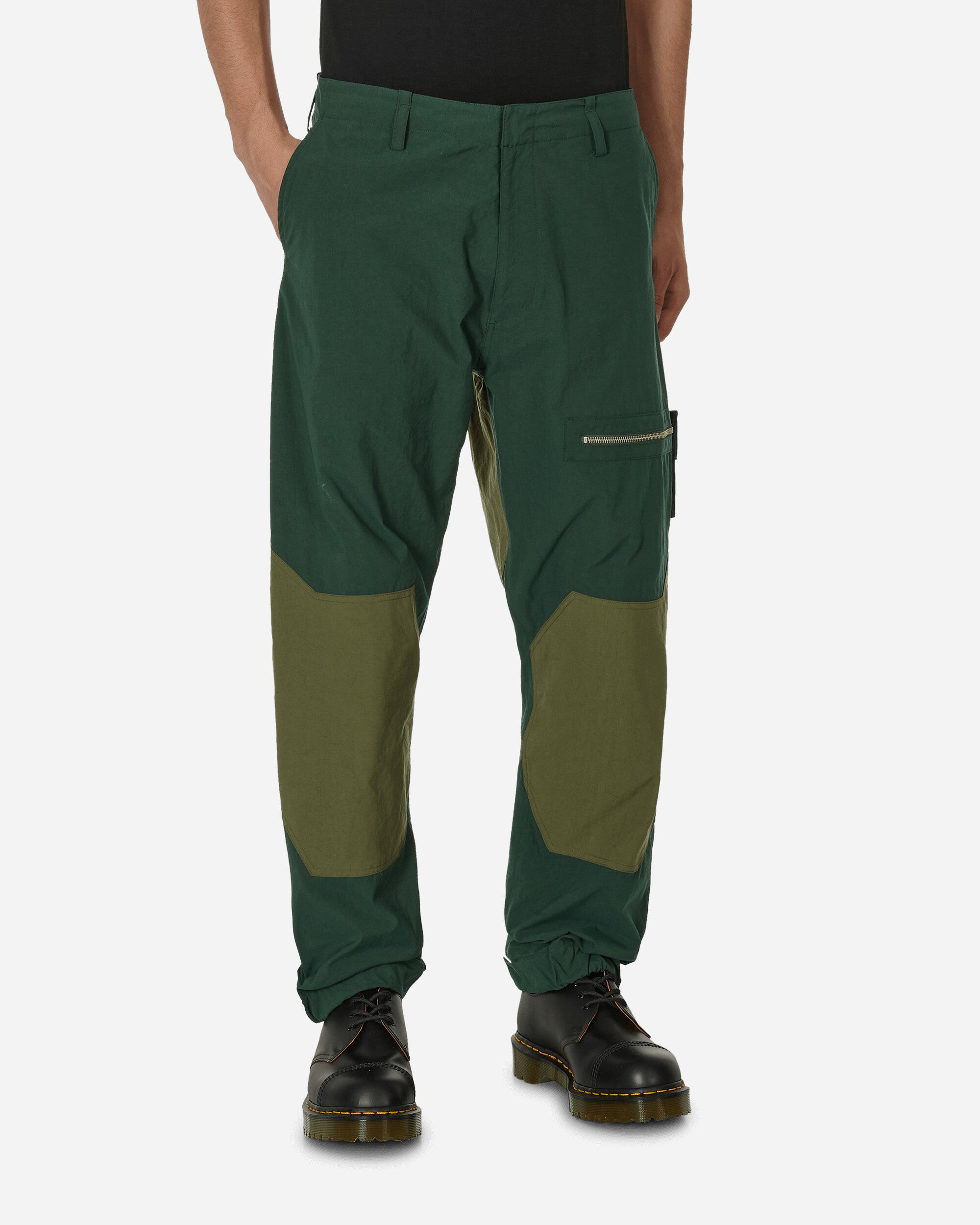 Phingerin Moving Diagonal Pants Green / Olive - Slam Jam® Official