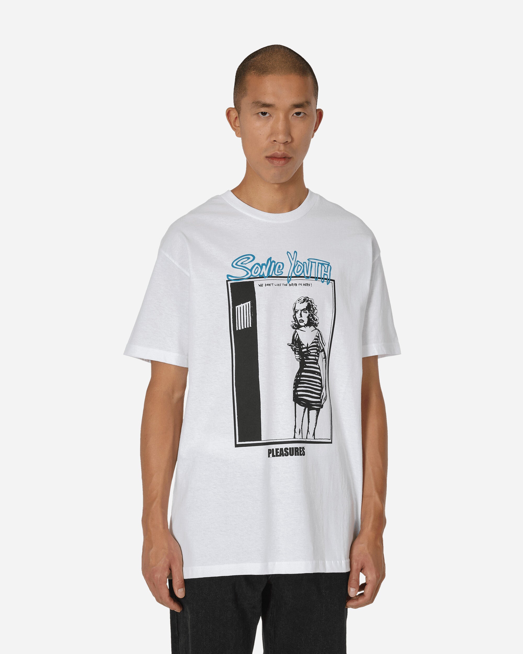 Sonic Youth Grub T-Shirt White