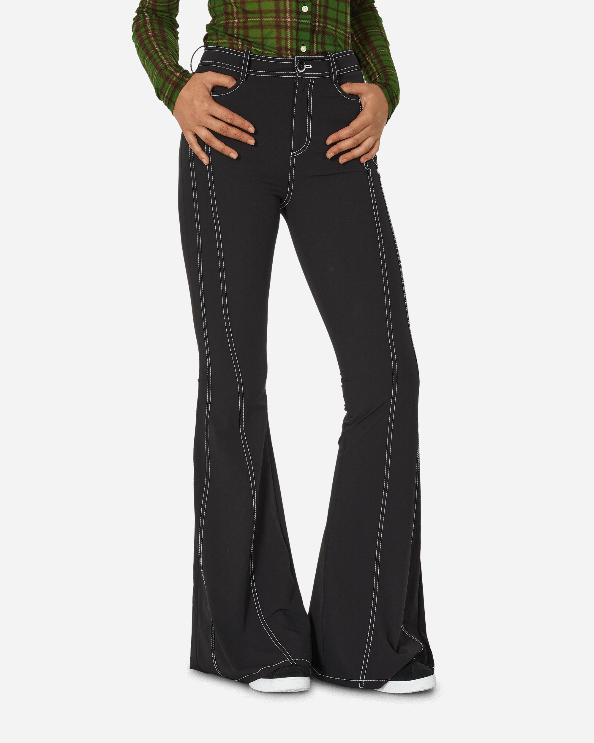 Priscavera Flared Suit Pants Black - Slam Jam® Official Store