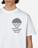 Public Possession Open Haus Tee White T-Shirts Shortsleeve PPOPENTEE 001