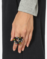 Roussey Wmns Single Luv Ring Exclusive Multi Black Exclu Jewellery Rings F22R03 1