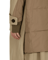 Sacai Wool Melton Beige Coats and Jackets Coats 21-02615M 651