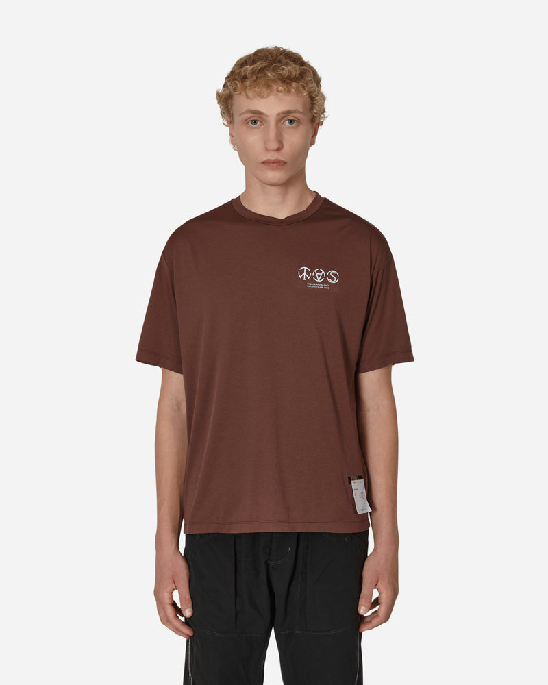 Satisfy Auralite T-Shirt Slam Jam Dark Earth Shirts Shortsleeve 5086-DE-SJ DE