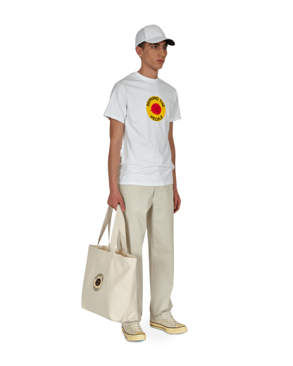 Serving The People Smiley Face White Shirts Shortsleeve STPS21SMILEYTEE 001