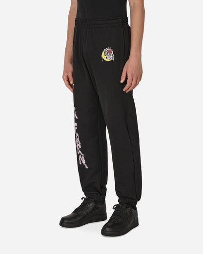 Sky High Farm Perennial Will Sheldon Print Black Pants Sweatpants SHF02P032 1