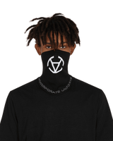 Slam Jam COLLAR MASK Black/White Hats Balaclavas SJZUAC02YA01 BKW001