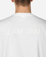 Slam Jam Graphic Ls Tee White Shirts Longsleeve SBMW007FA04 WTH0001