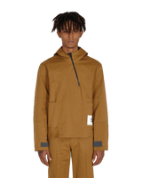 Slam Jam DIAGONAL YUMA ANORAK Brown Coats and Jackets Parka Jackets SJZMJK01FA01 BRW002