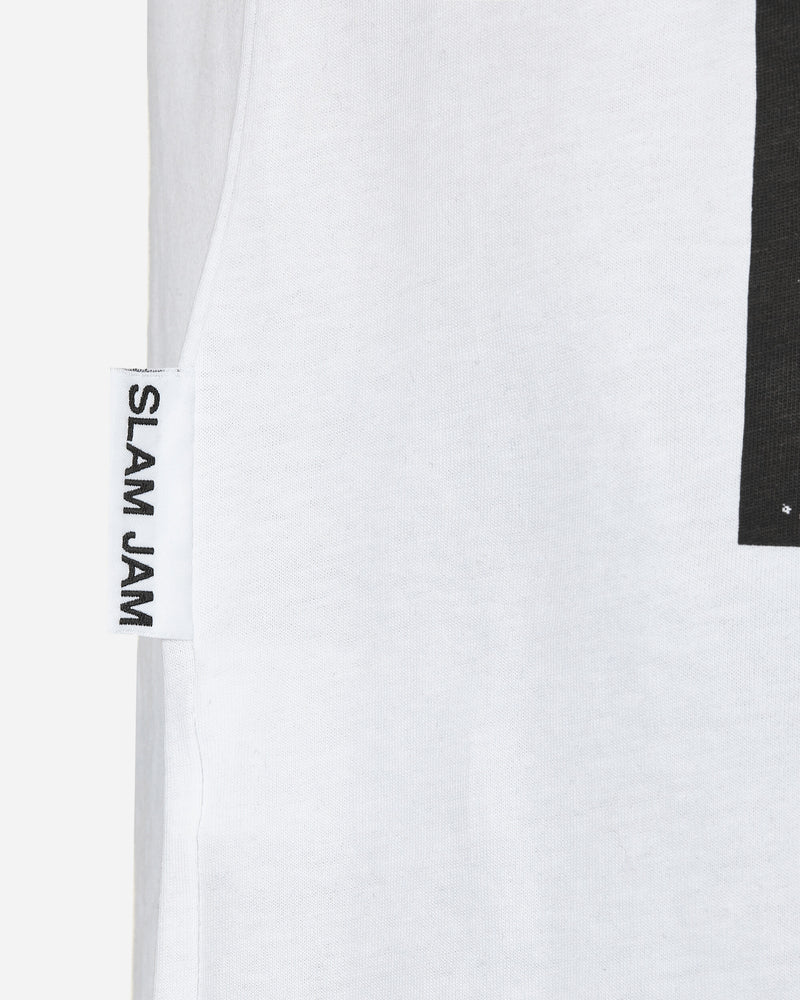 Slam Jam T-Shirt Graphic White T-Shirts Top MBUW001JY01 WTH0001