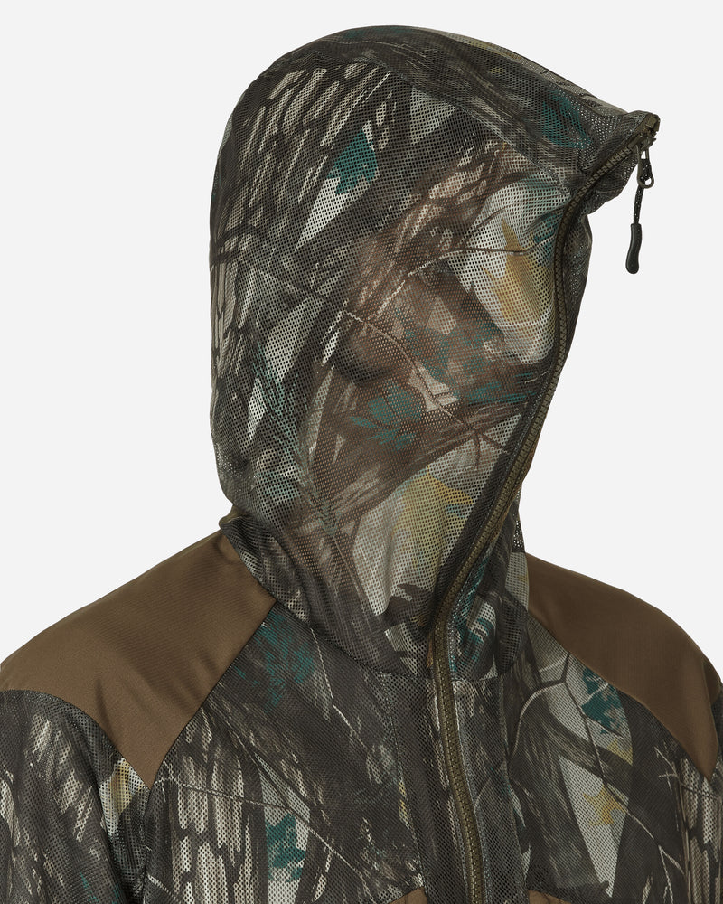 Snow Peak Printed Insect Shield Mesh Jacket Khaki - Slam Jam