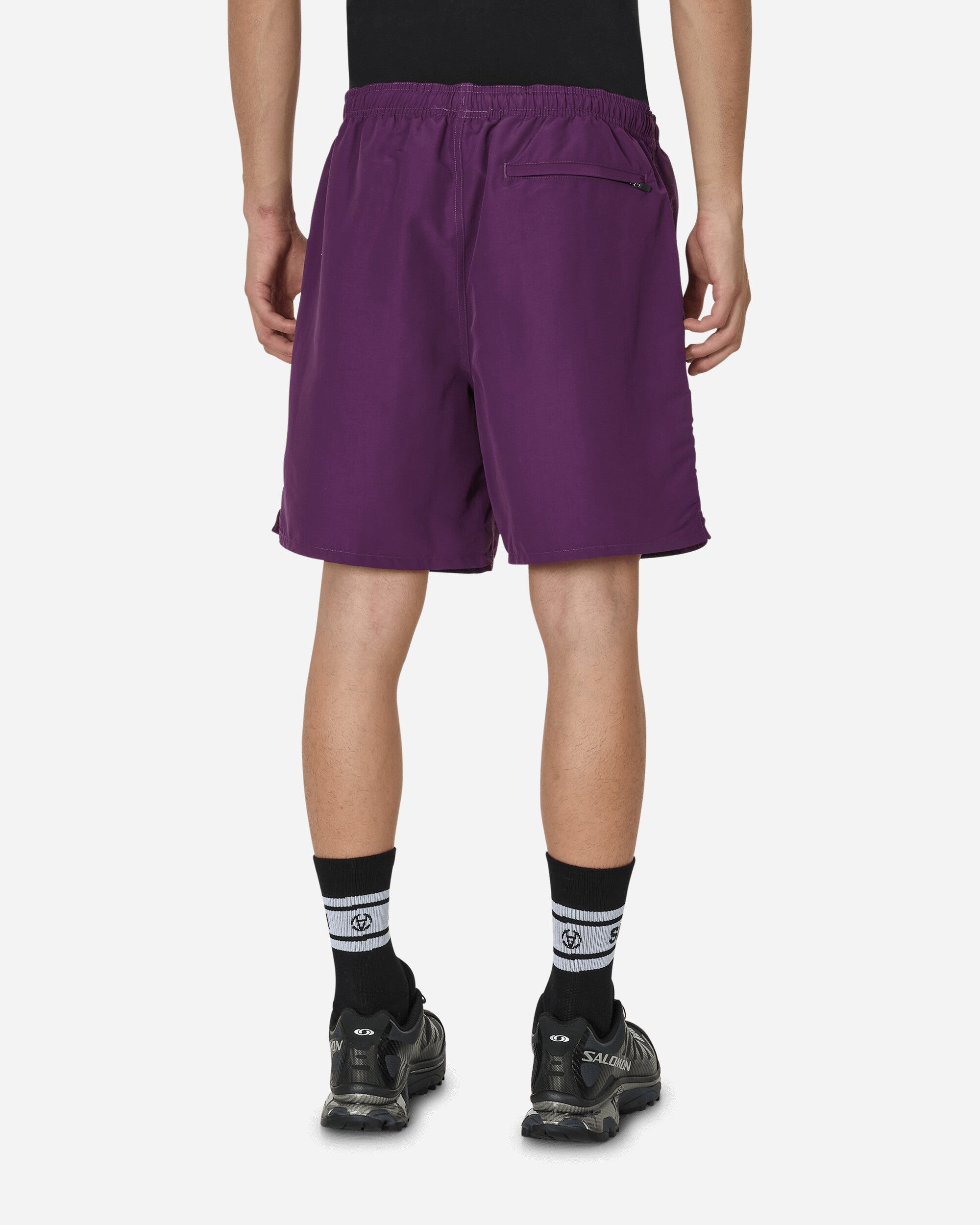 Stüssy Big Basic Water Shorts Plum - Slam Jam Official Store