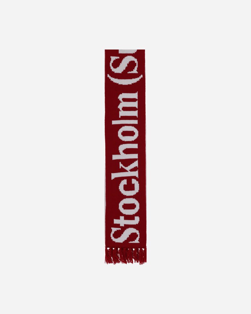 Knitted Scarf Red