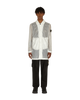 Stone Island Glass-Tc Nylon White Coats and Jackets Coats MO741570534 V0001