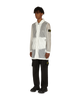 Stone Island Glass-Tc Nylon White Coats and Jackets Coats MO741570534 V0001