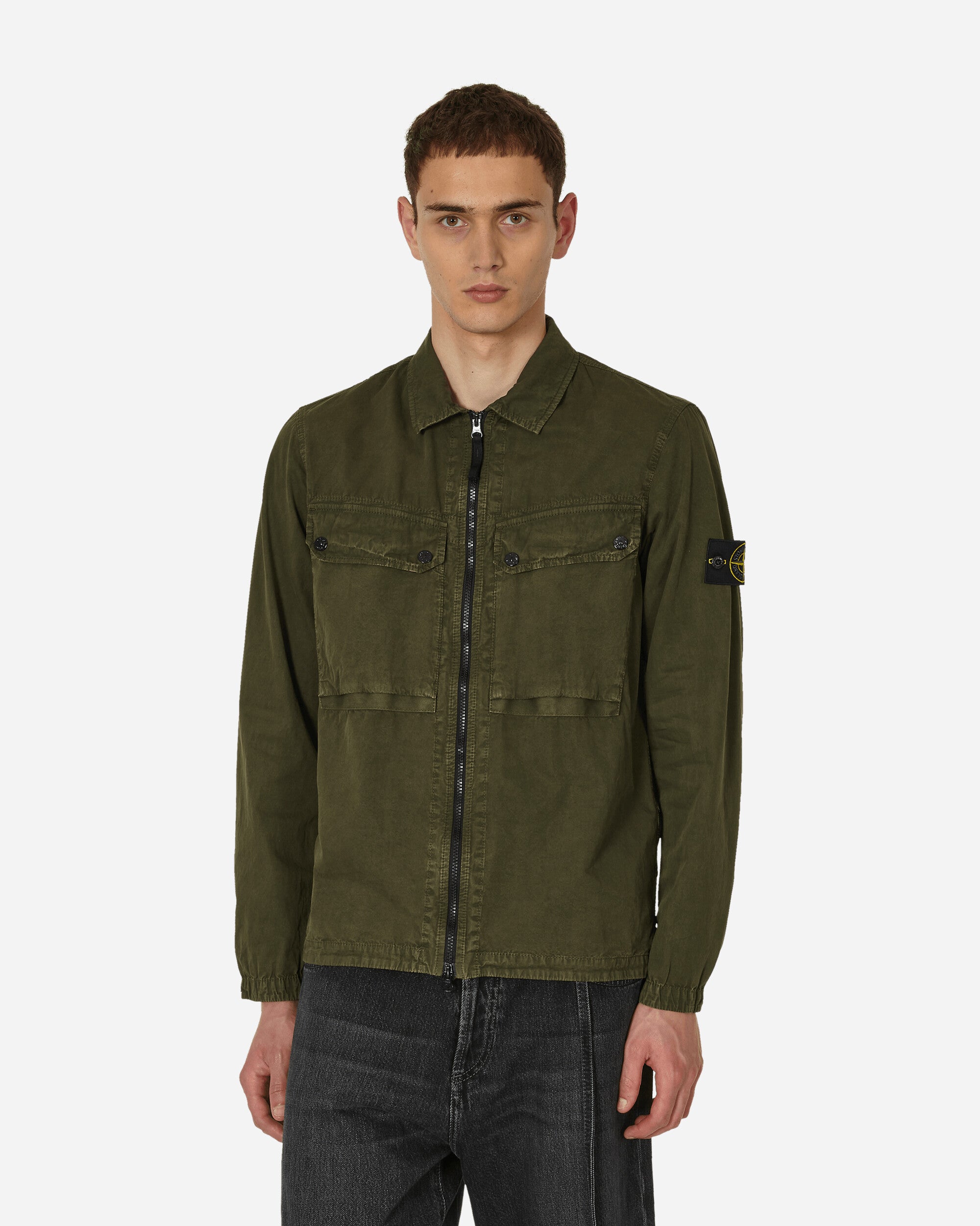 STONE ISLAND Tela GD Pocket Overshirt - ミリタリージャケット