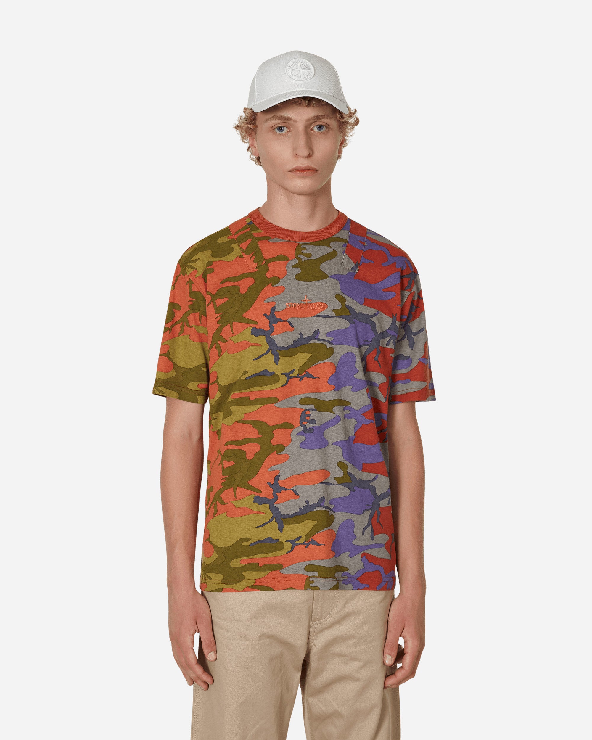 Heritage Camo Logo T Shirt Multicolor