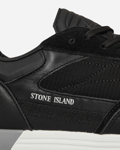 Stone Island Shoes Black Sneakers Low 77FWS0202 V0029