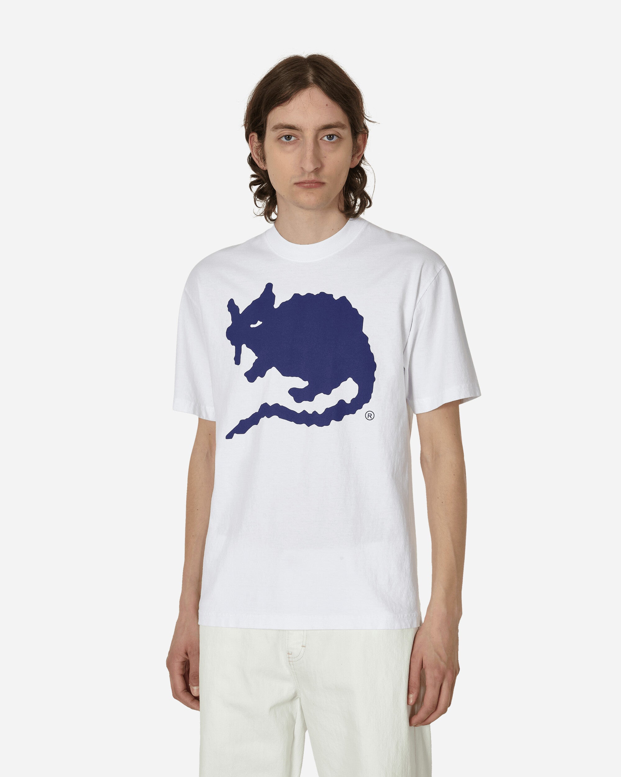 Stray Rats Pixel Rat T-Shirt White - Slam Jam® Official Store
