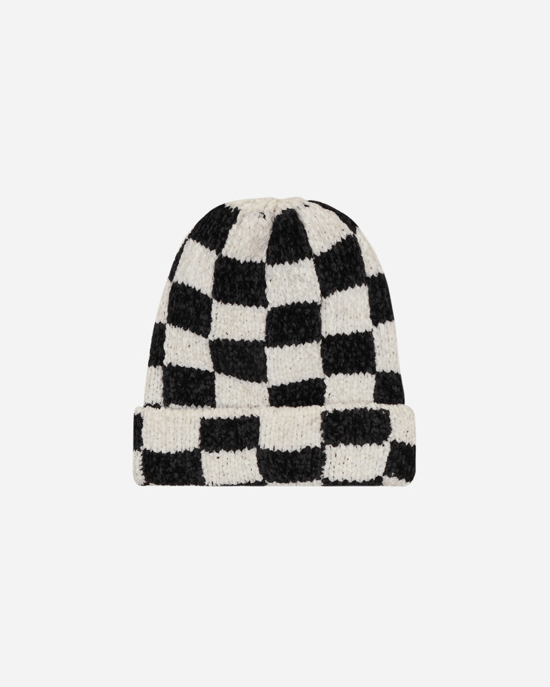 Stüssy Crochet Checkered Beanie Black - Slam Jam Official Store