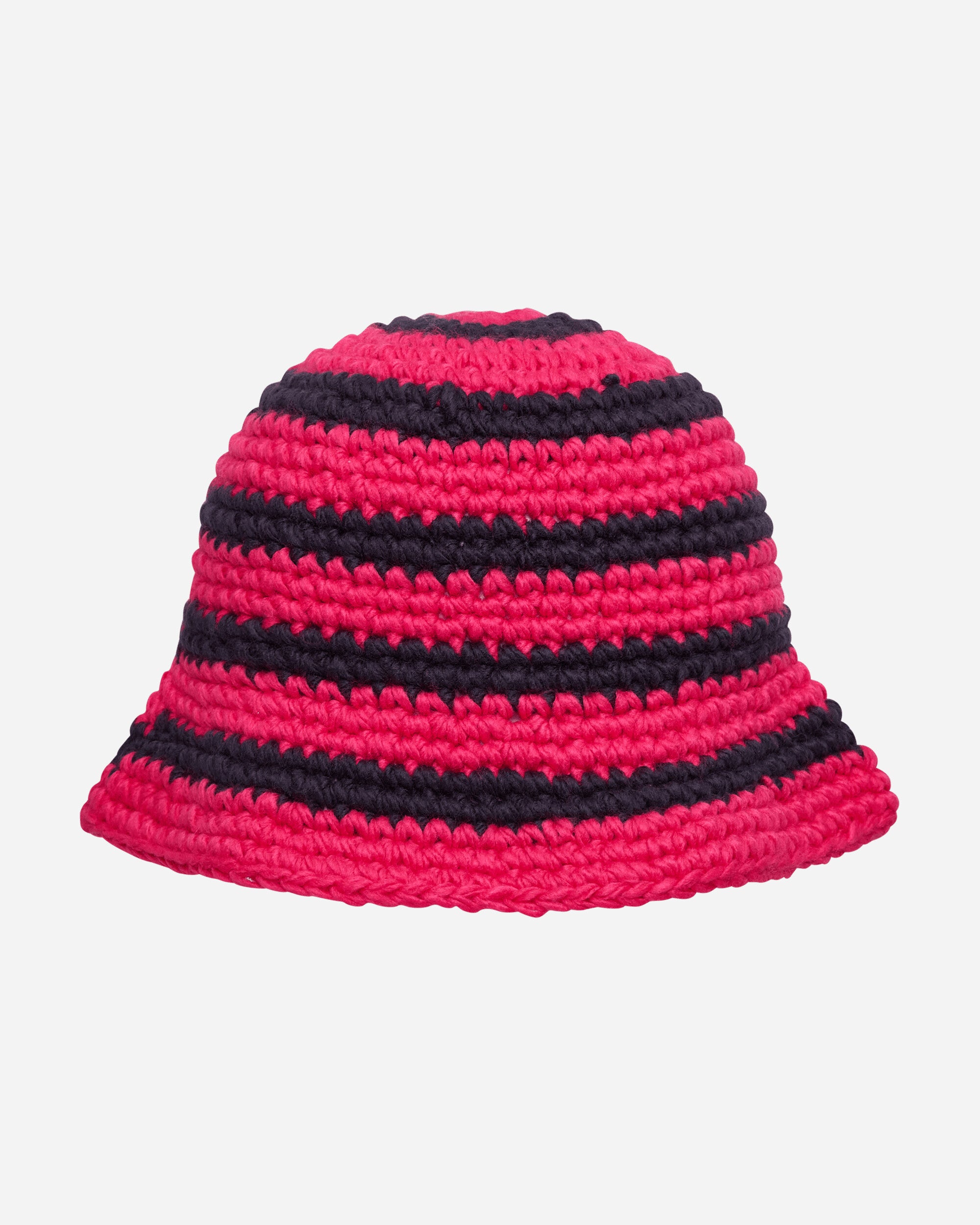 Stüssy Swirl Knit Bucket Hat Hot Pink - Slam Jam Official Store