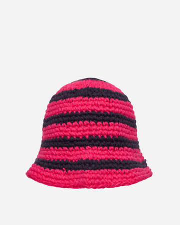 Stüssy Swirl Knit Bucket Hat Hot Pink - Slam Jam® Official Store