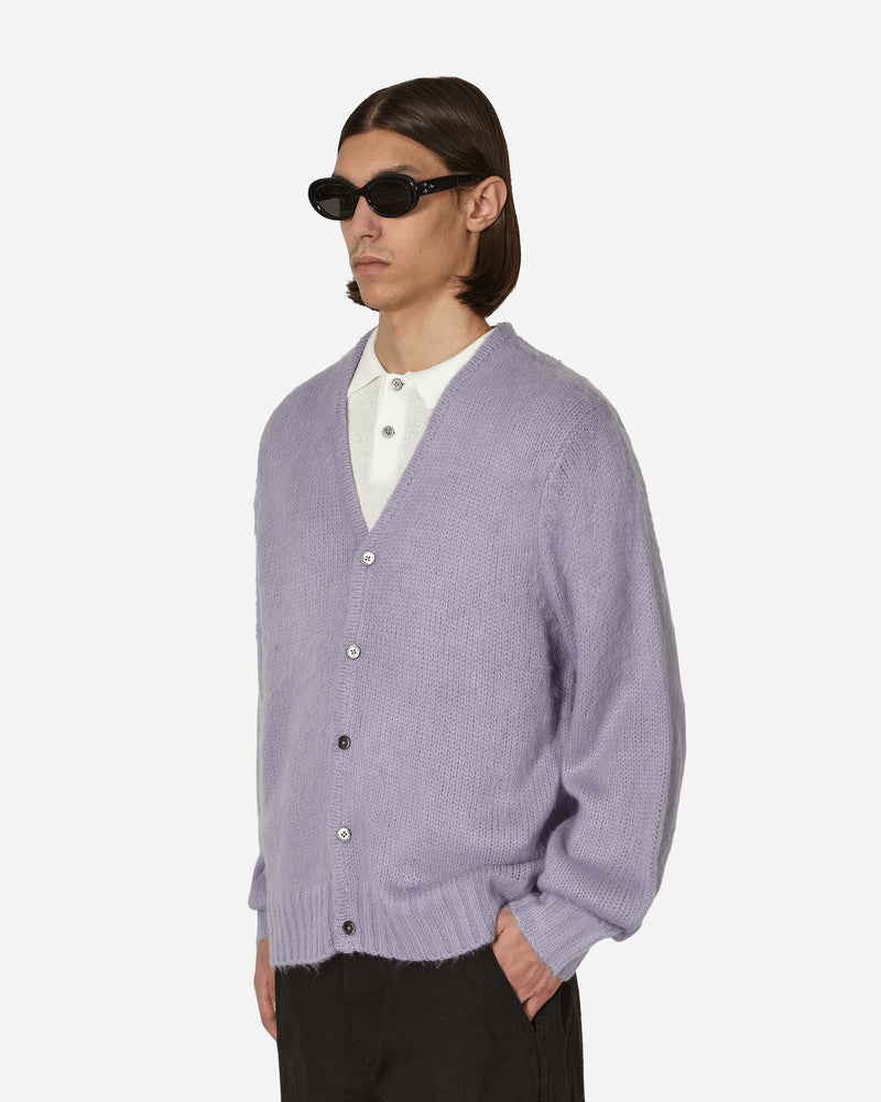 Stüssy Brushed Cardigan Lavender - Slam Jam Official Store