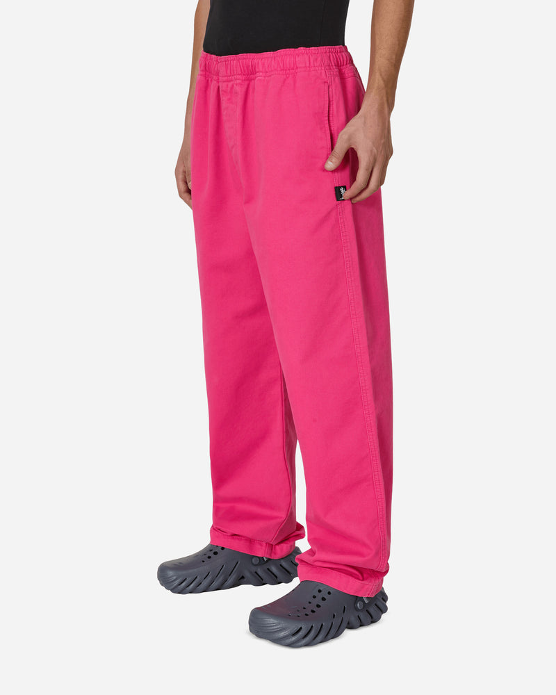 Stüssy Brushed Beach Pant Hot Pink - Slam Jam Official Store