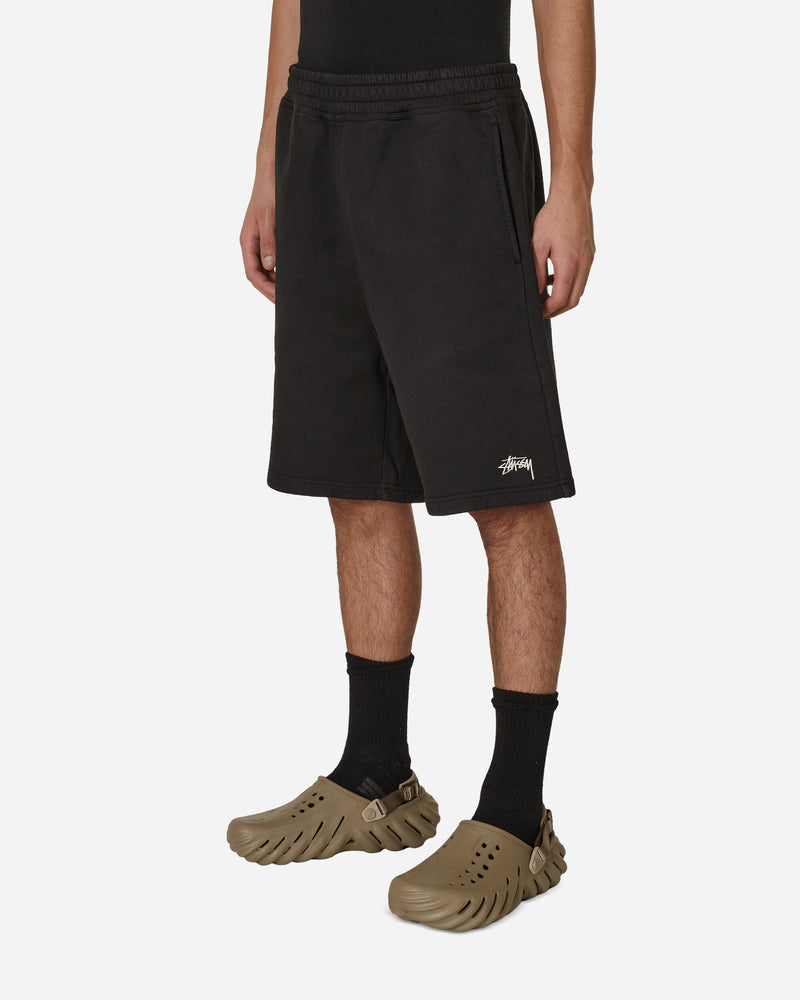 Stüssy Overdyed Stock Logo Shorts Black - Slam Jam Official Store