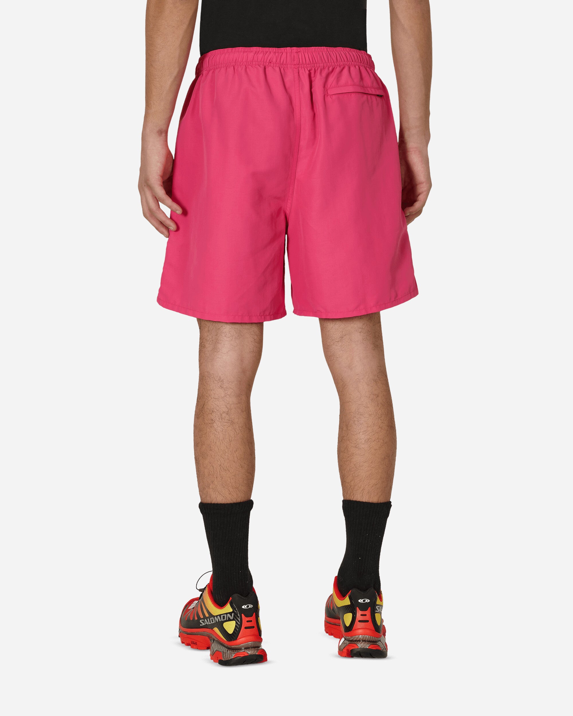 Stüssy Curly S Water Shorts Fucshia - Slam Jam Official Store