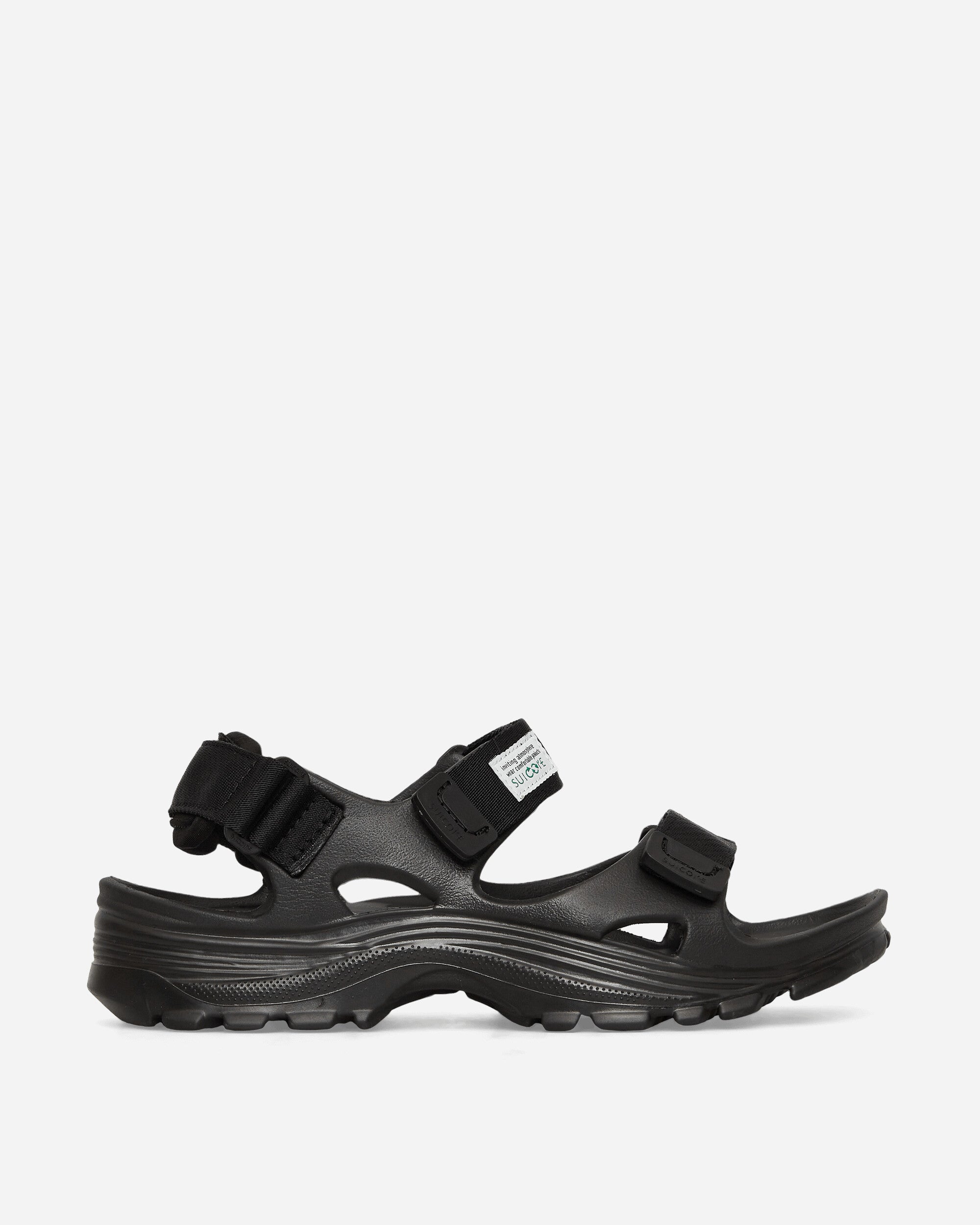 Suicoke Wake Injection Sandals Black - Slam Jam® Official Store