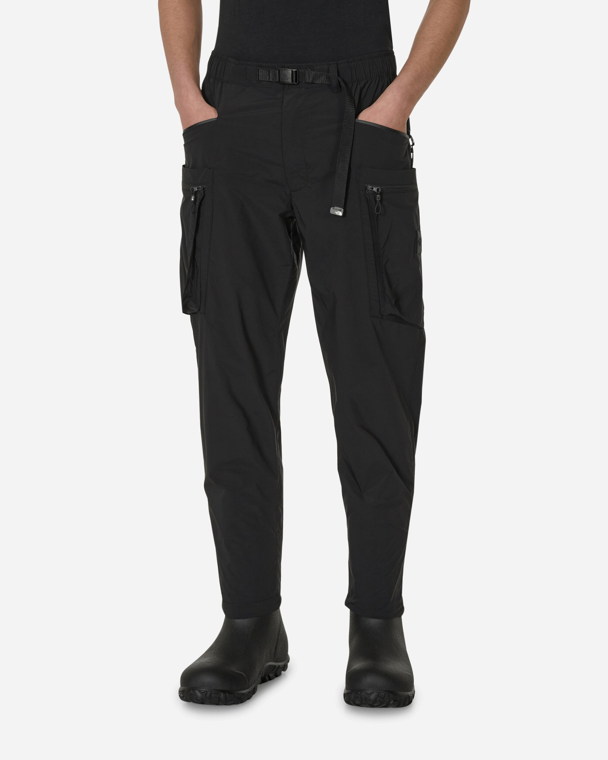 Relaxed Woven Pants Black