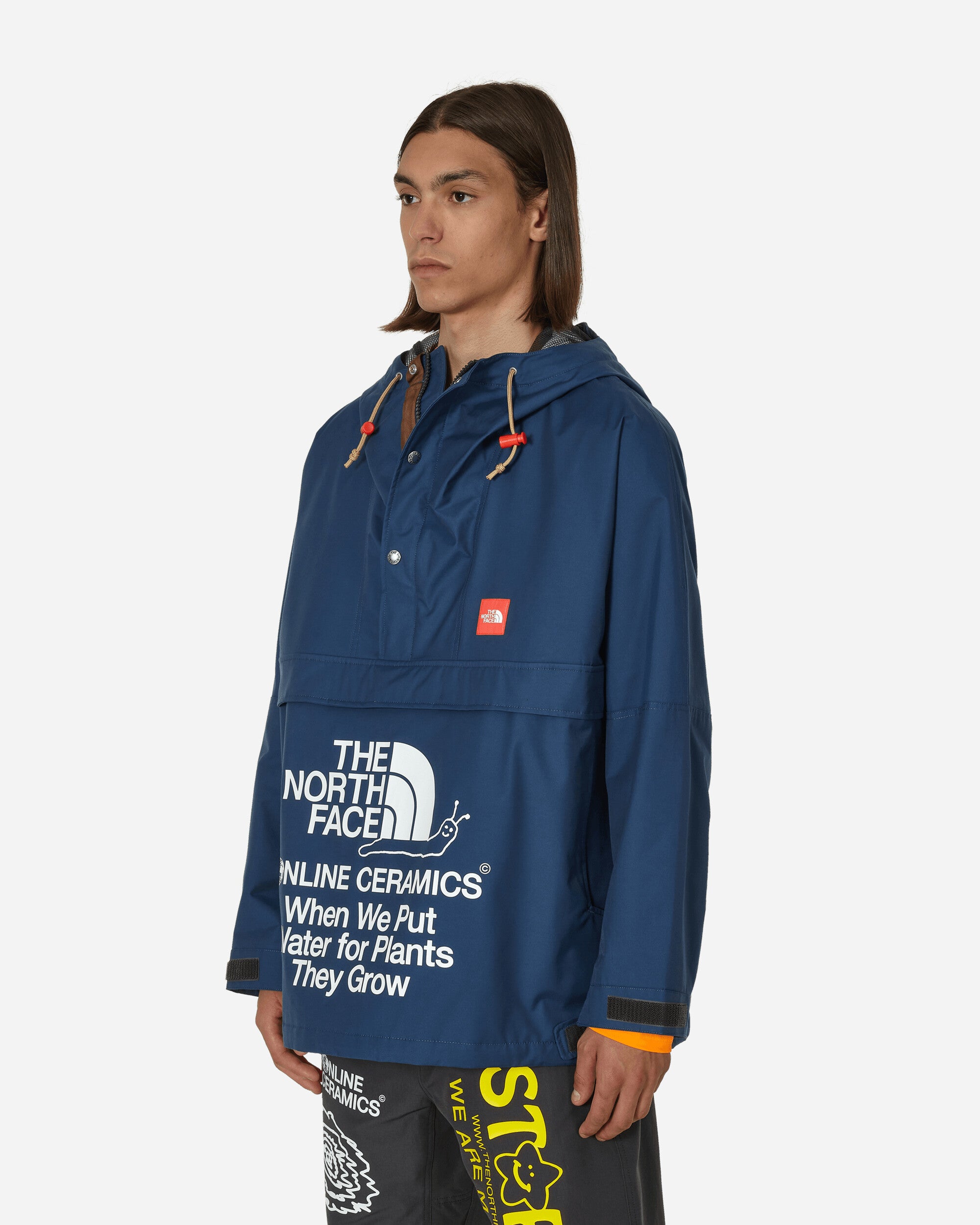 The North Face Project X Online Ceramics Windjammer Jacket Shady Blue