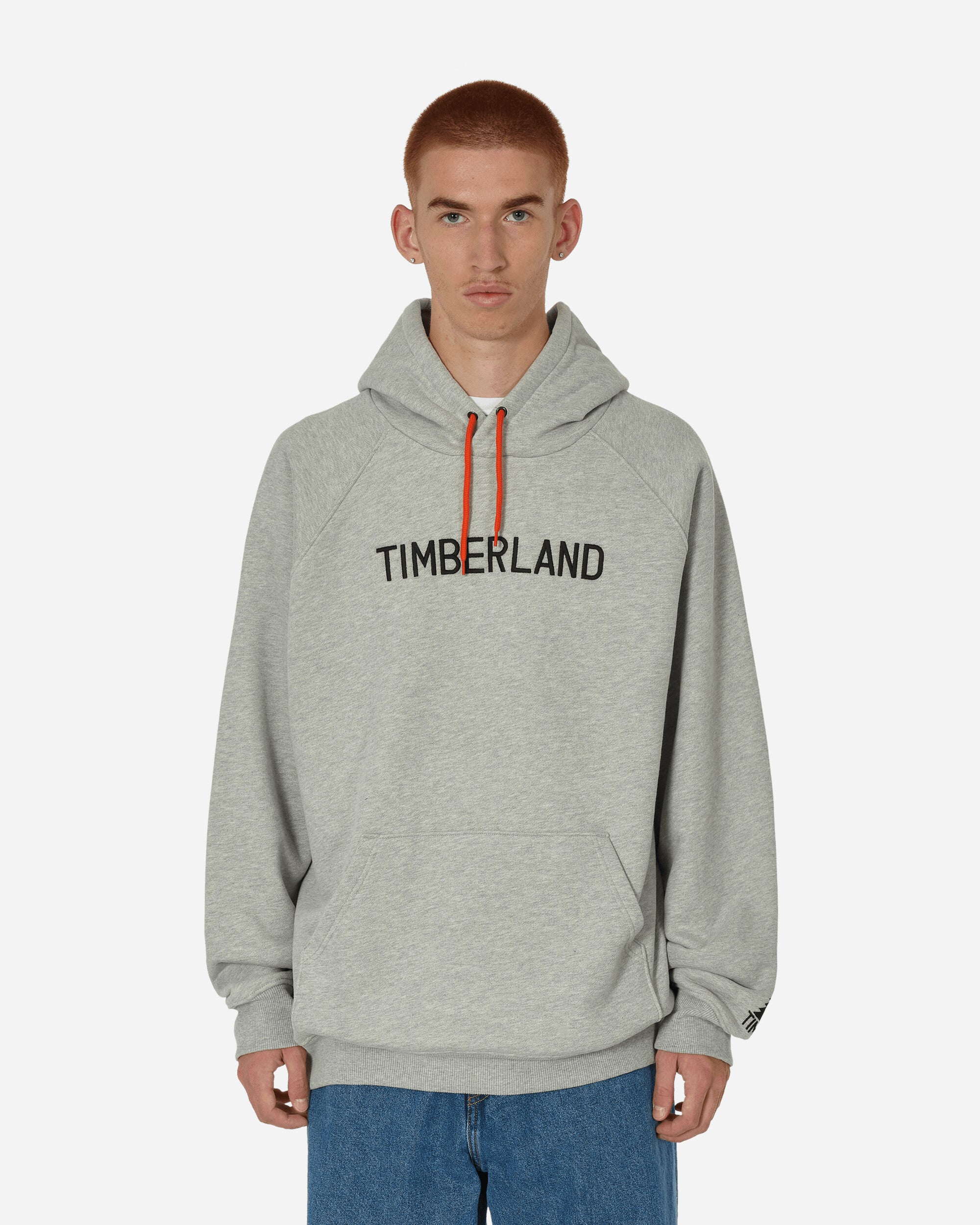 Timberland Nina Chanel Abney Hooded Sweatshirt Medium Grey