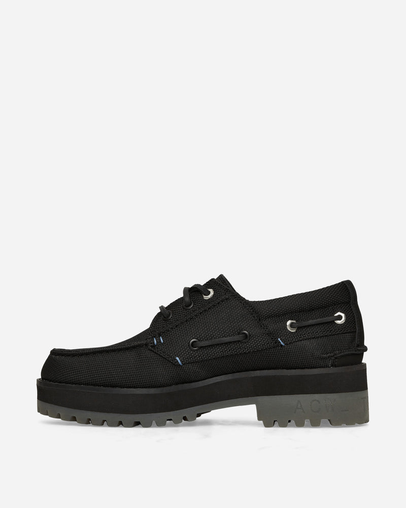 Timberland A-COLD-WALL* Future73 3-Eye Boat Shoes Black