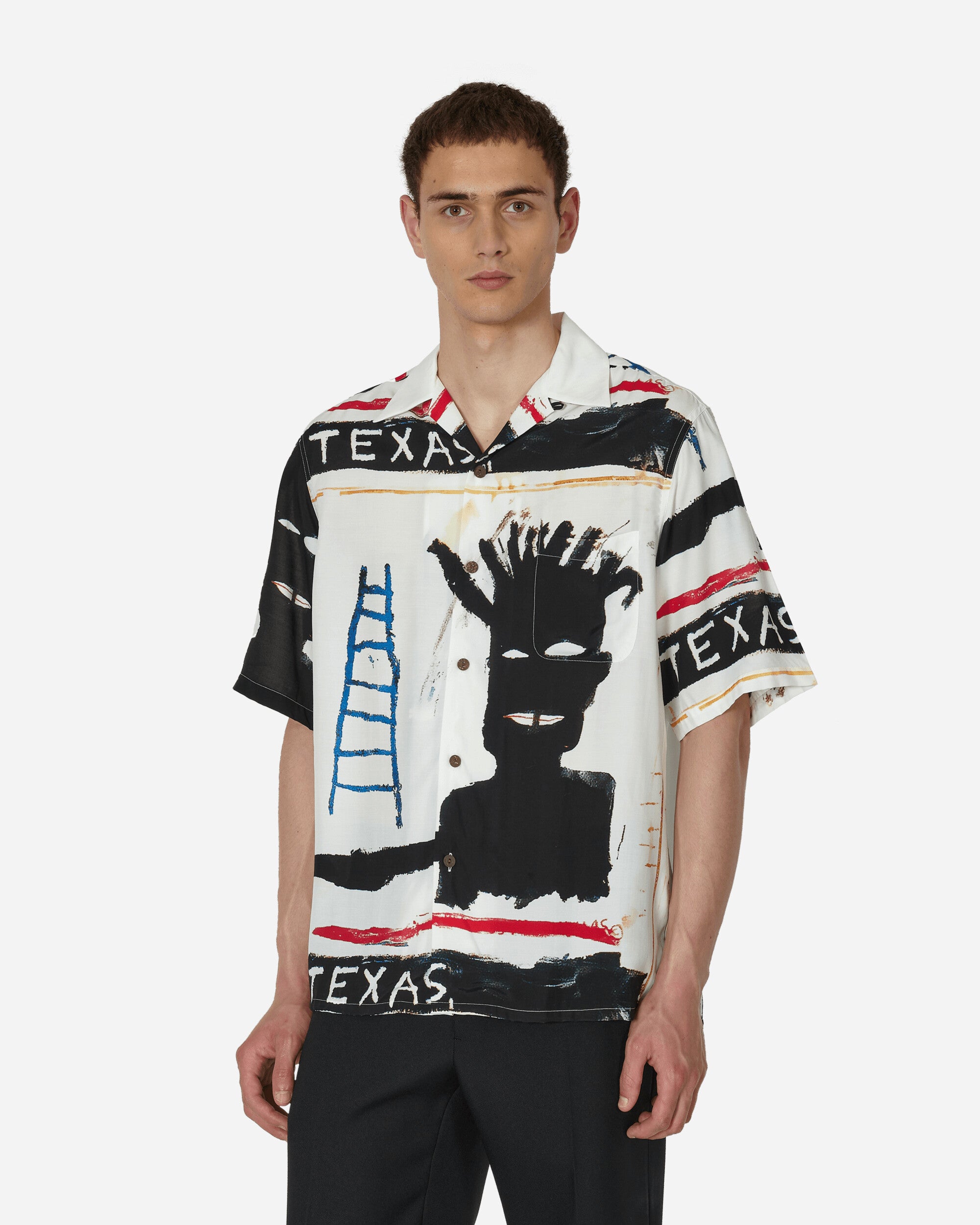 Jean-Michel Basquiat Hawaiian Shirt (Type-2) Multicolor