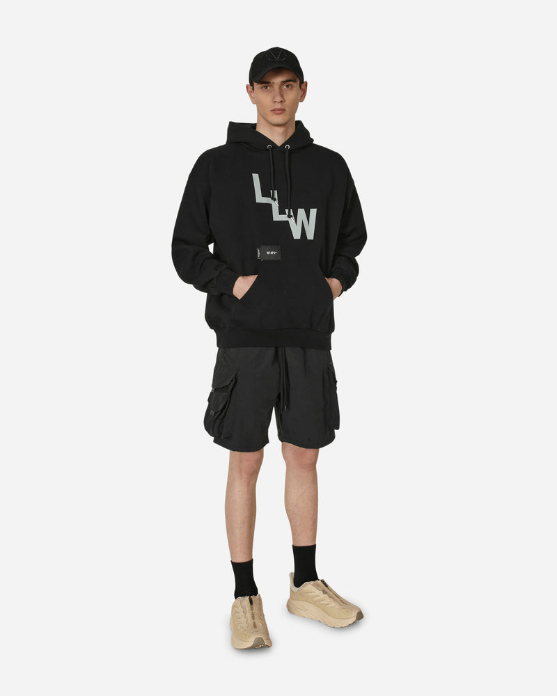 WTAPS LLW Hooded Sweatshirt Black - Slam Jam Official Store