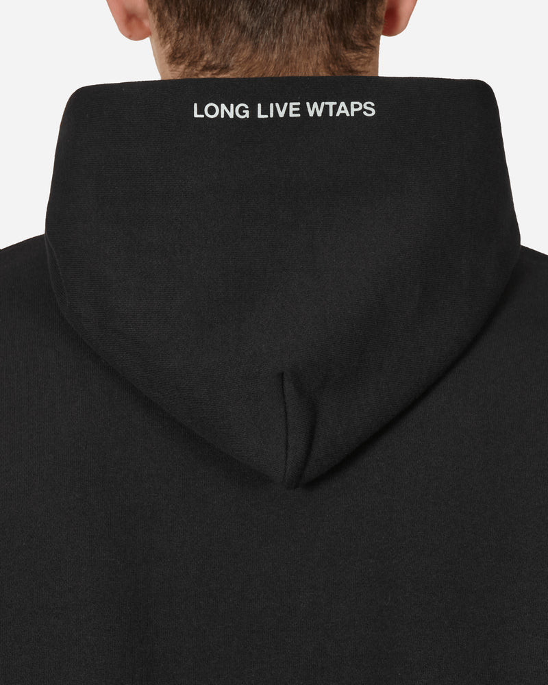 WTAPS LLW Hooded Sweatshirt Black - Slam Jam Official Store