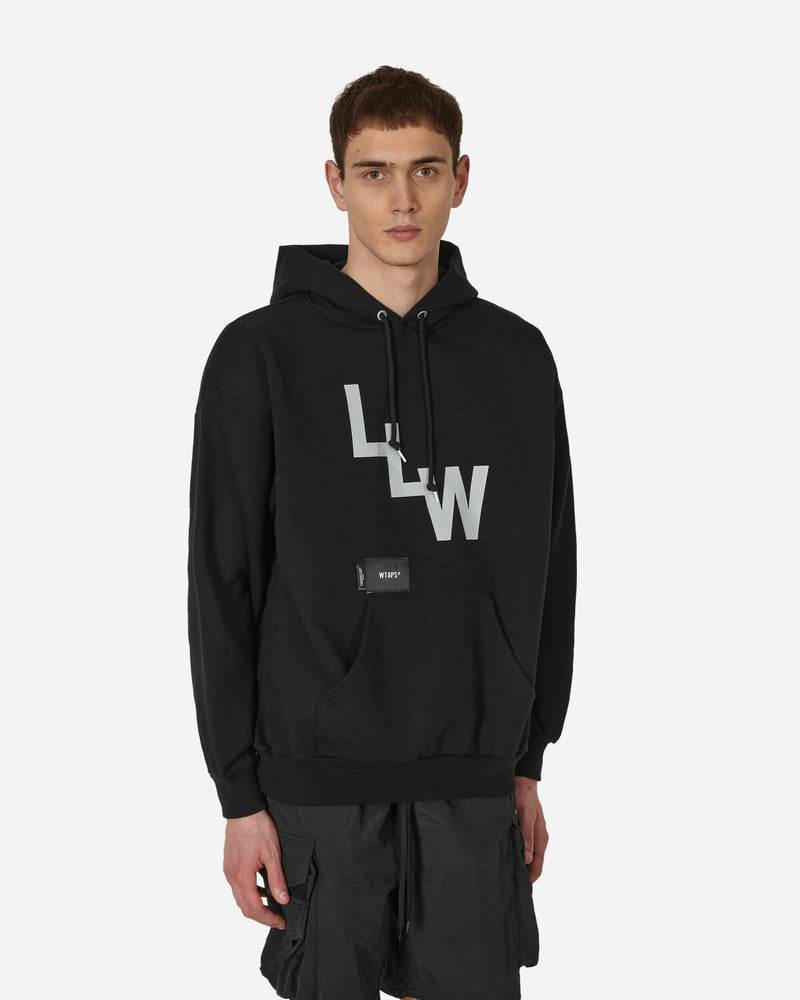 WTAPS LLW Hooded Sweatshirt Black - Slam Jam Official Store