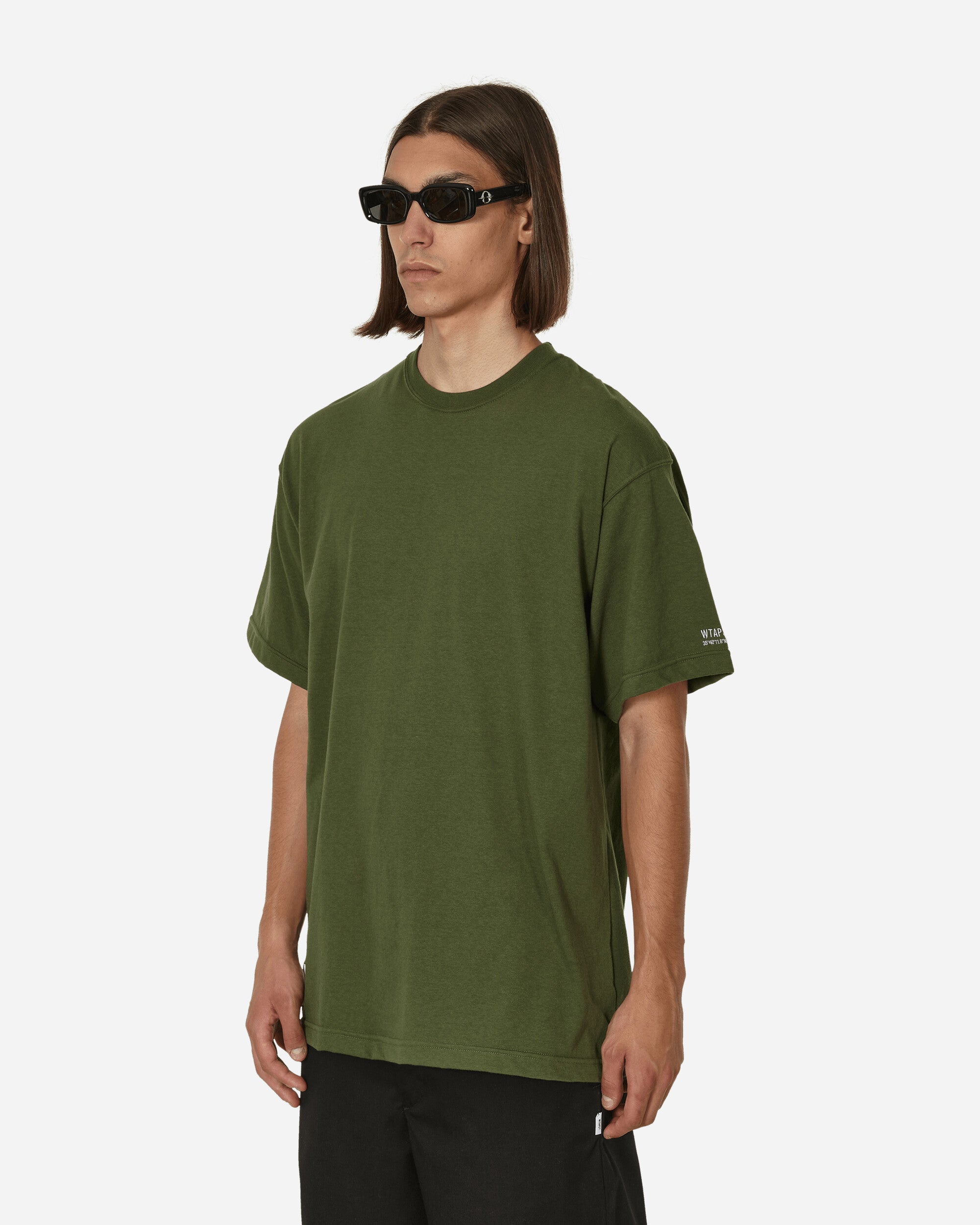 WTAPS Design 06 T-Shirt Olive Drab - Slam Jam Official Store