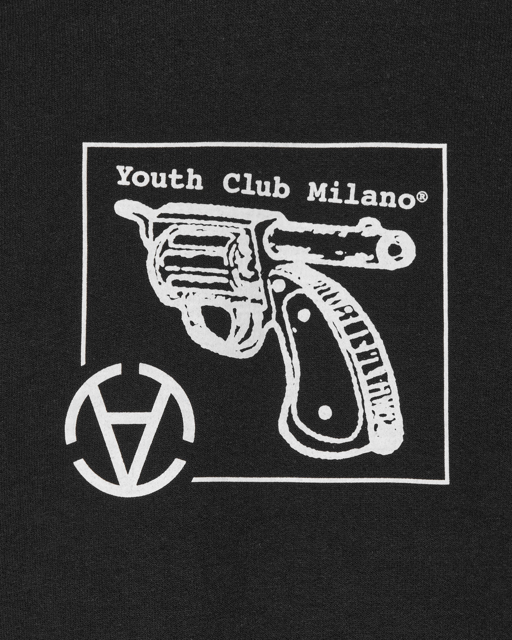 Youth Club Youth Club Milano X Slam Jam Kill Yourself Hoody Black Sweatshirts Hoodies YCSJHOODIE 1