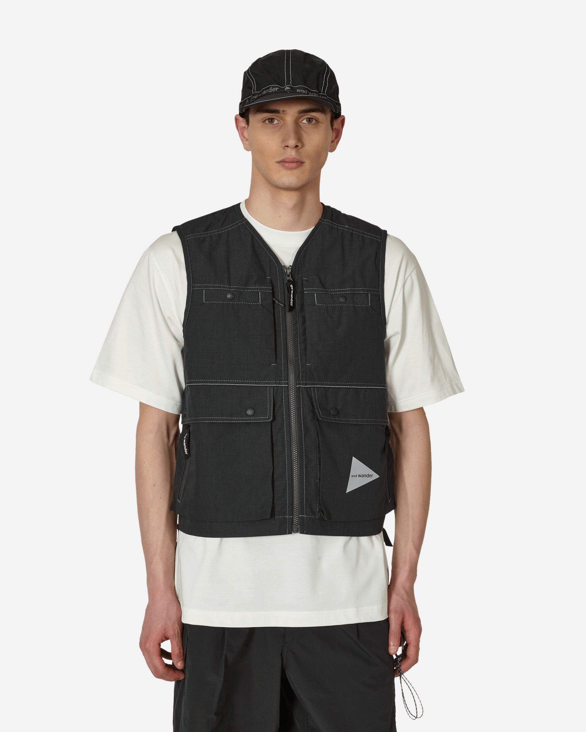 Tough Nylon Vest Charcoal