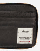 visvim Leather Bi-Fold Black Wallets and Cardholders Zip Wallets 0123203003029 1